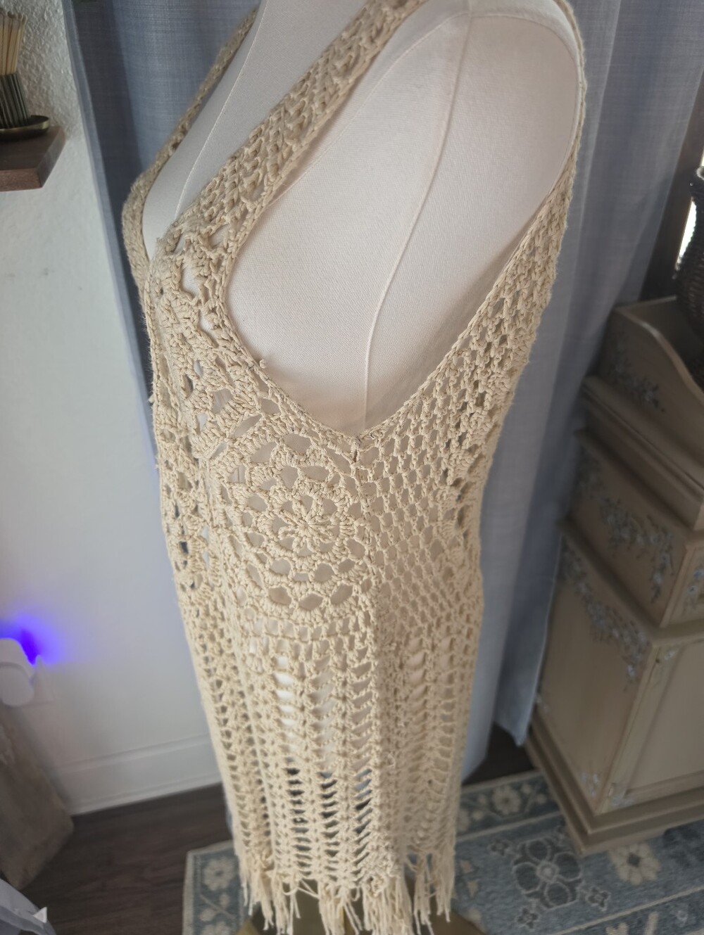 Vintage Crochet Vest - Picture 5 of 5